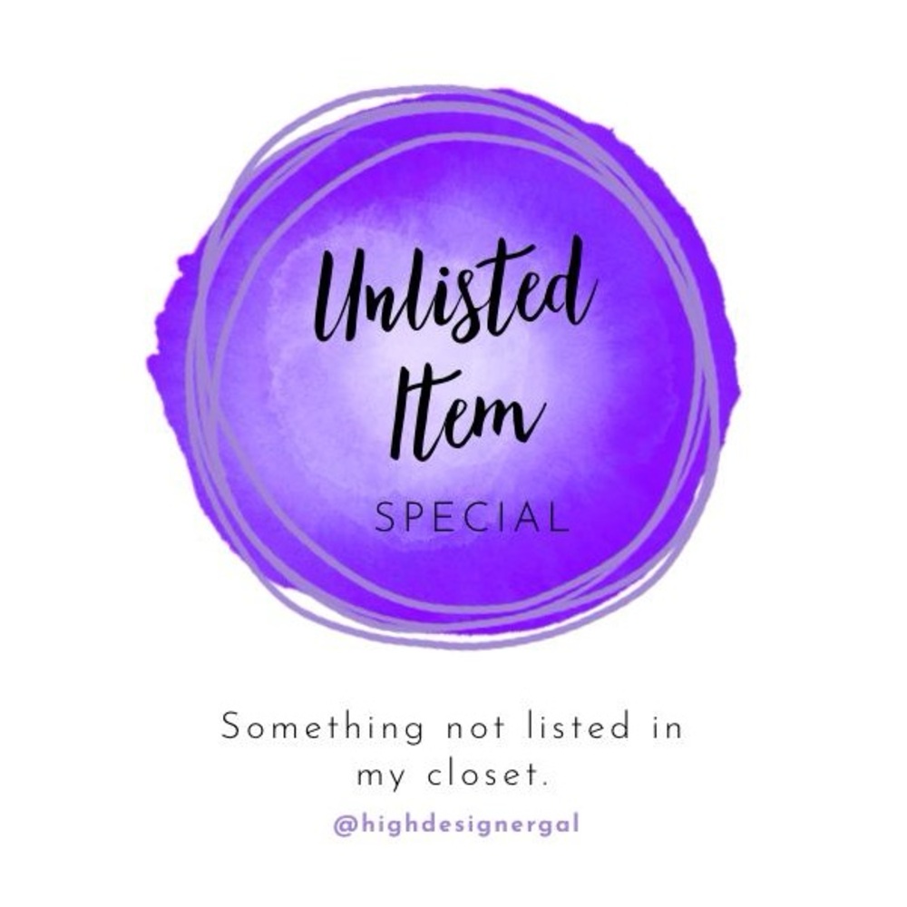 Unlisted Item *Special*